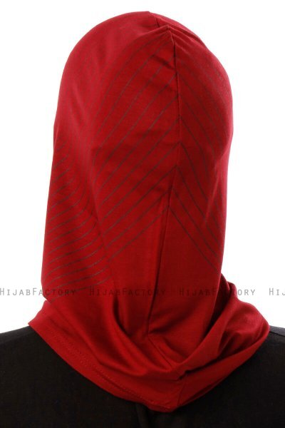 Babe Plain - Hijab Al Amira One-Piece Burdeos