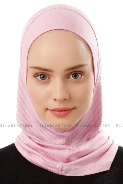 Babe Plain - Hijab Al Amira One-Piece Rosado