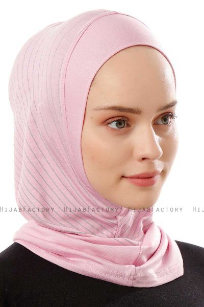 Babe Plain - Hijab Al Amira One-Piece Rosado