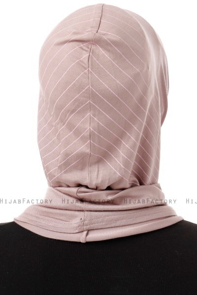 Babe Plain - Hijab Al Amira One-Piece Piedra Gris