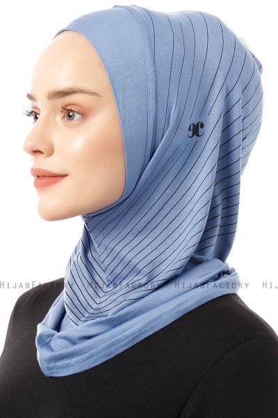 Babe Plain - Hijab Al Amira One-Piece Índigo