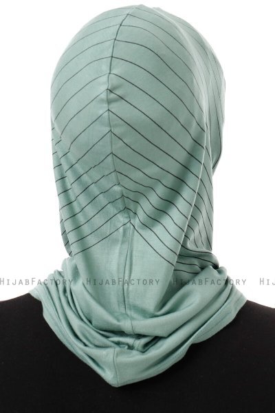 Babe Plain - Hijab Al Amira One-Piece Verde