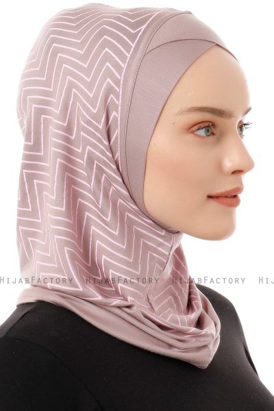 Silva Cross - Hijab Al Amira One-Piece Piedra Gris