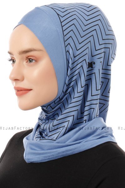 Silva Cross - Hijab Al Amira One-Piece Índigo