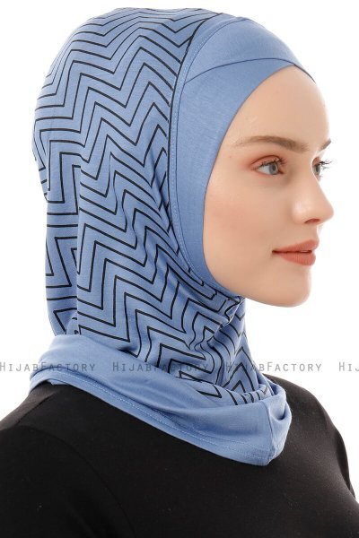 Silva Cross - Hijab Al Amira One-Piece Índigo