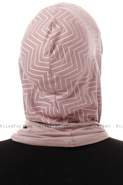 Silva Plain - Hijab Al Amira One-Piece Piedra Gris