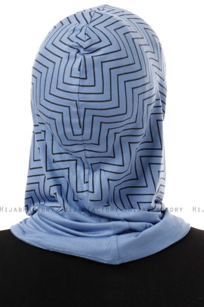 Silva Plain - Hijab Al Amira One-Piece Índigo