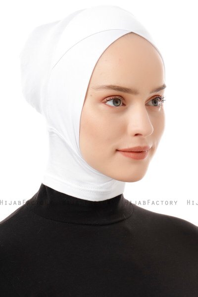 Elnara - Pañuelo Cross Hijab Crema