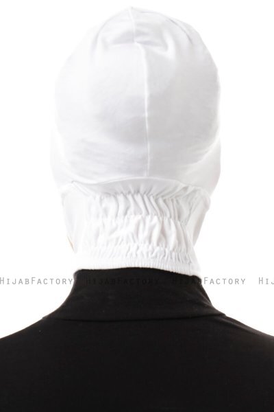 Elnara - Pañuelo Cross Hijab Crema