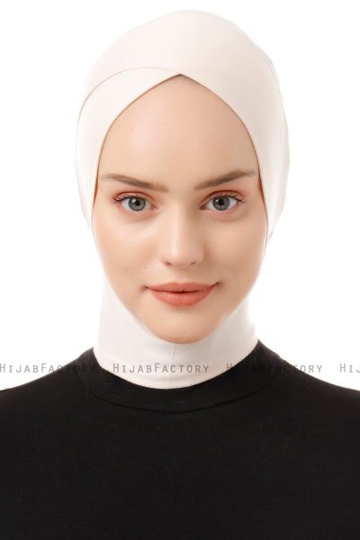 Elnara - Pañuelo Cross Hijab Beige
