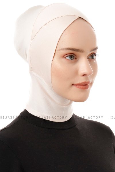 Elnara - Pañuelo Cross Hijab Beige