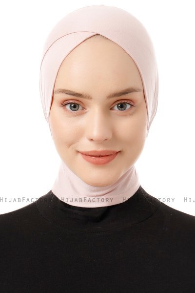 Elnara - Pañuelo Cross Hijab Rosa De Antaño