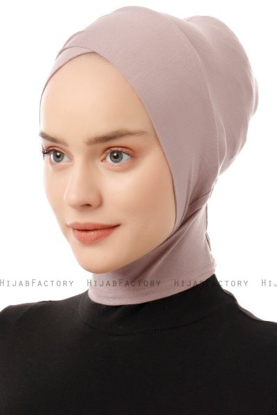 Elnara - Pañuelo Cross Hijab Piedra Gris