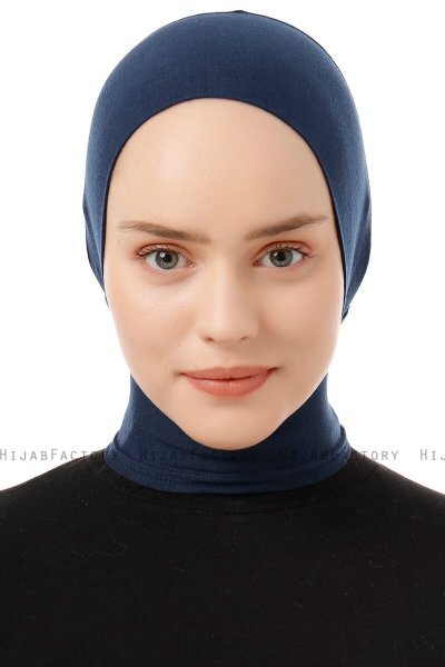 Elnara - Pañuelo Plain Hijab Azul Marino