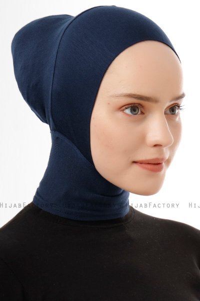 Elnara - Pañuelo Plain Hijab Azul Marino