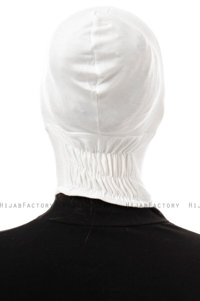 Elnara - Pañuelo Plain Hijab Crema