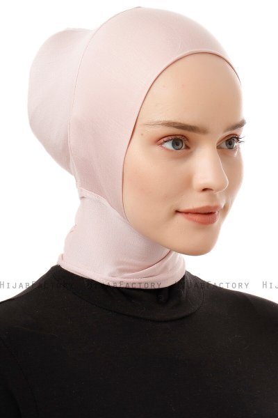 Elnara - Pañuelo Plain Hijab Rosa De Antaño