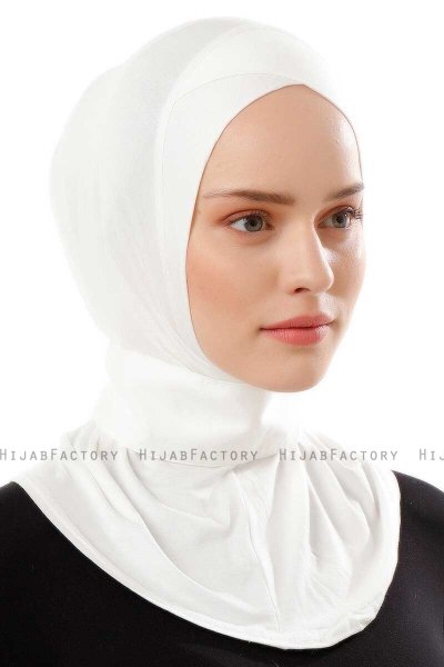 Ceren - Hijab Práctico Viscosa Crema