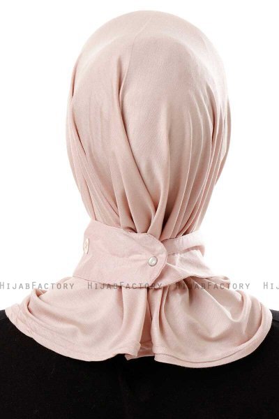 Ceren - Hijab Práctico Viscosa Rosa De Antaño