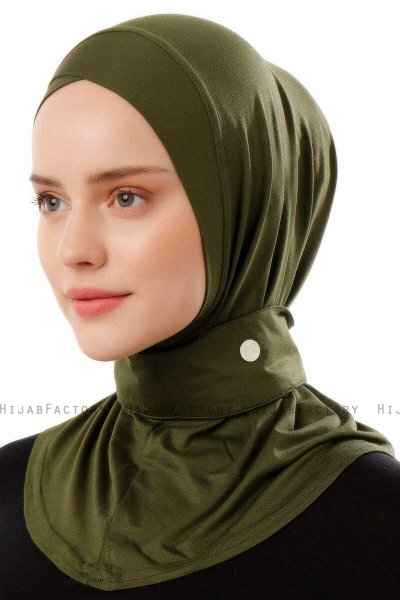 Ceren - Hijab Práctico Viscosa Caqui