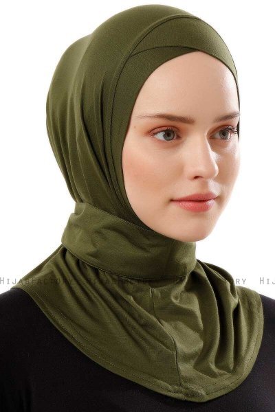 Ceren - Hijab Práctico Viscosa Caqui