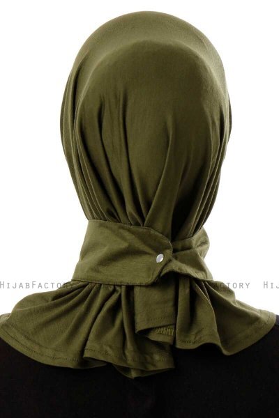 Ceren - Hijab Práctico Viscosa Caqui