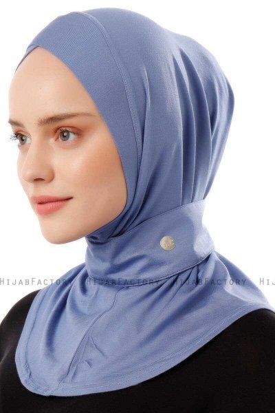 Ceren - Hijab Práctico Viscosa Índigo
