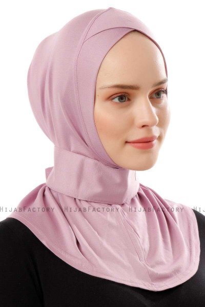 Ceren - Hijab Práctico Viscosa Rosa Oscuro