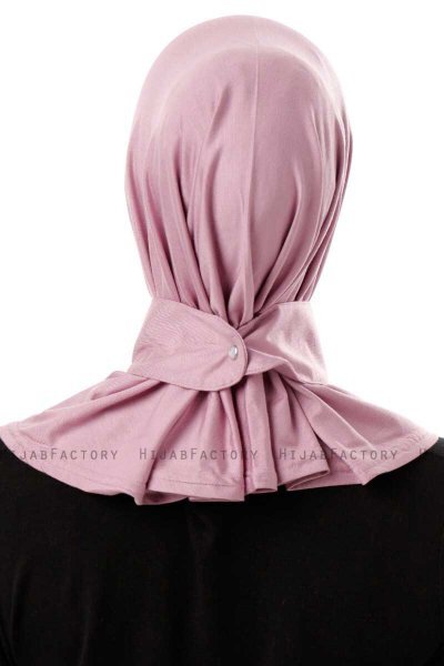 Ceren - Hijab Práctico Viscosa Rosa Oscuro