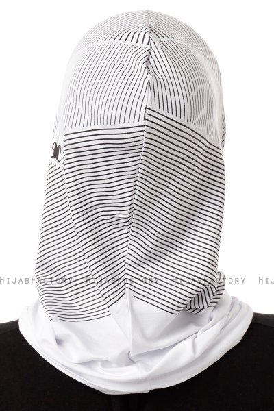 Wind Plain - Hijab Al Amira One-Piece Blanco