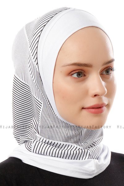 Wind Plain - Hijab Al Amira One-Piece Blanco