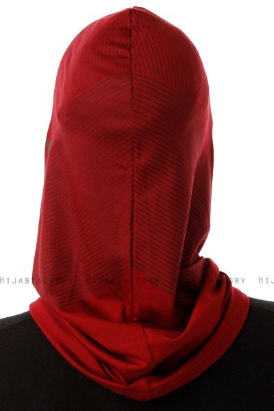 Wind Plain - Hijab Al Amira One-Piece Burdeos