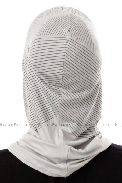 Wind Plain - Hijab Al Amira One-Piece Gris Claro