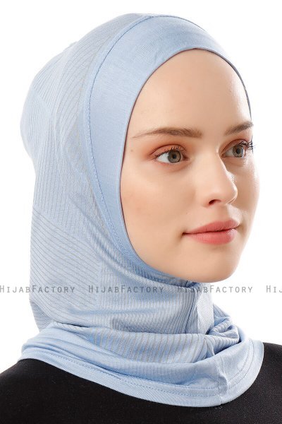 Wind Plain - Hijab Al Amira One-Piece Azul Claro