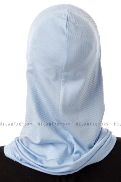 Wind Plain - Hijab Al Amira One-Piece Azul Claro