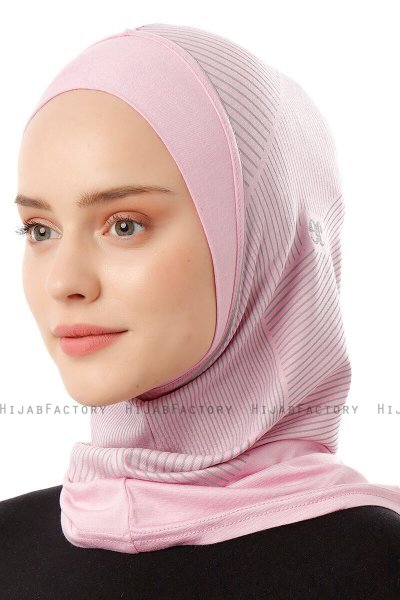 Wind Plain - Hijab Al Amira One-Piece Rosado