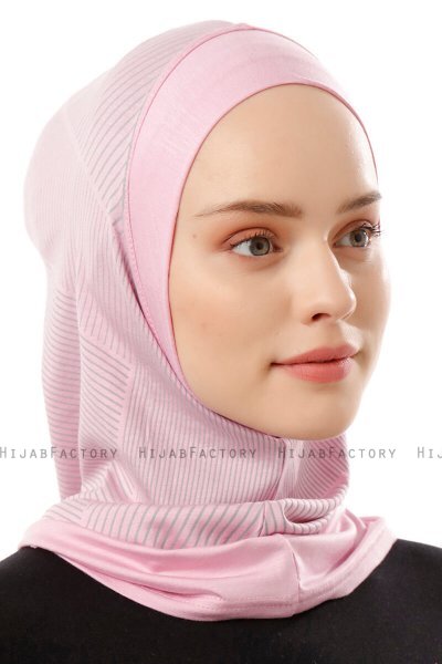 Wind Plain - Hijab Al Amira One-Piece Rosado