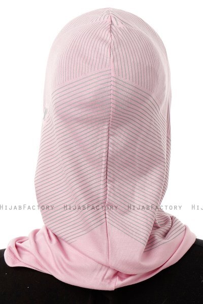 Wind Plain - Hijab Al Amira One-Piece Rosado
