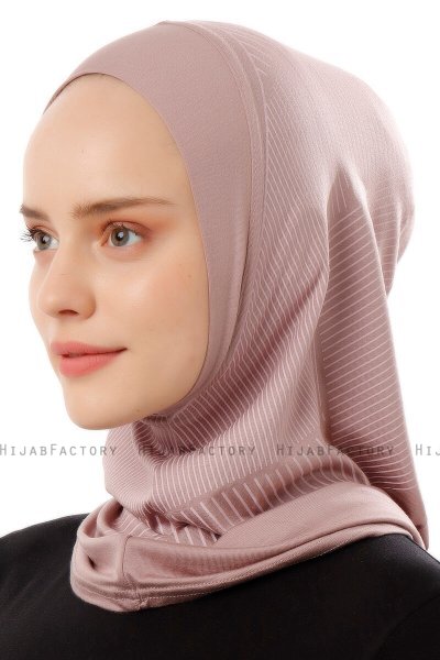 Wind Plain - Hijab Al Amira One-Piece Piedra Gris