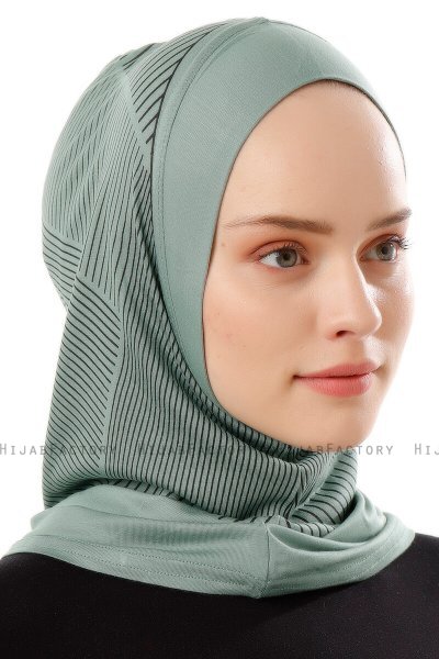 Wind Plain - Hijab Al Amira One-Piece Verde