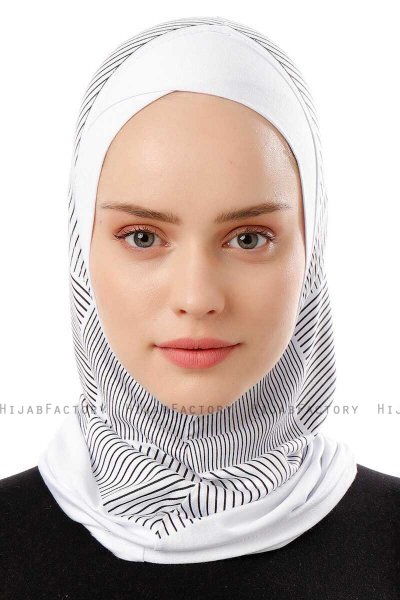 Wind Cross - Hijab Al Amira One-Piece Blanco