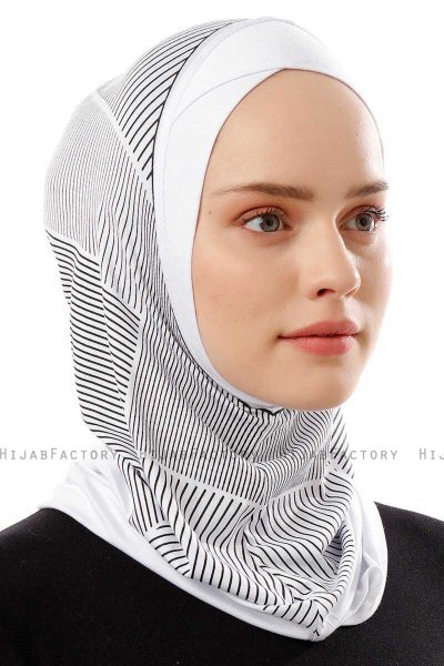 Wind Cross - Hijab Al Amira One-Piece Blanco