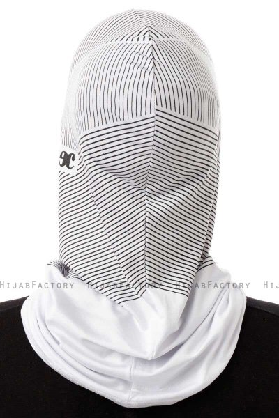 Wind Cross - Hijab Al Amira One-Piece Blanco