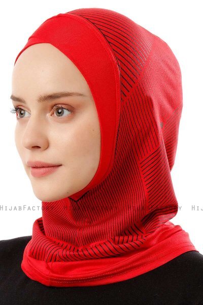 Wind Cross - Hijab Al Amira One-Piece Rojo