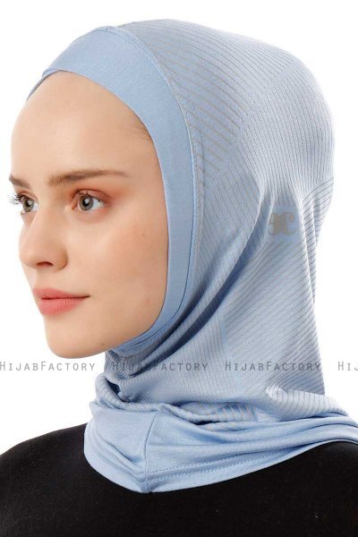 Wind Cross - Hijab Al Amira One-Piece Azul Claro