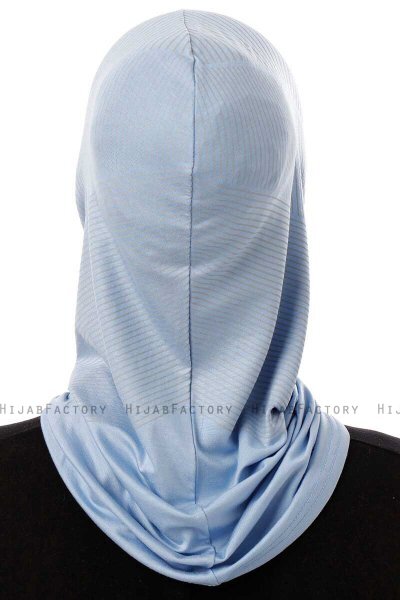 Wind Cross - Hijab Al Amira One-Piece Azul Claro