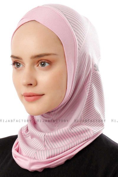 Wind Cross - Hijab Al Amira One-Piece Rosado