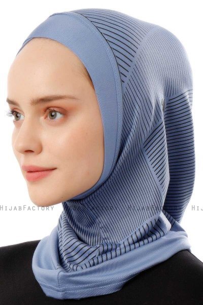 Wind Cross - Hijab Al Amira One-Piece Índigo