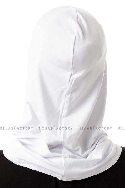 Logo Plain - Hijab Al Amira One-Piece Blanco