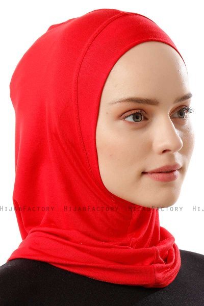 Logo Plain - Hijab Al Amira One-Piece Rojo